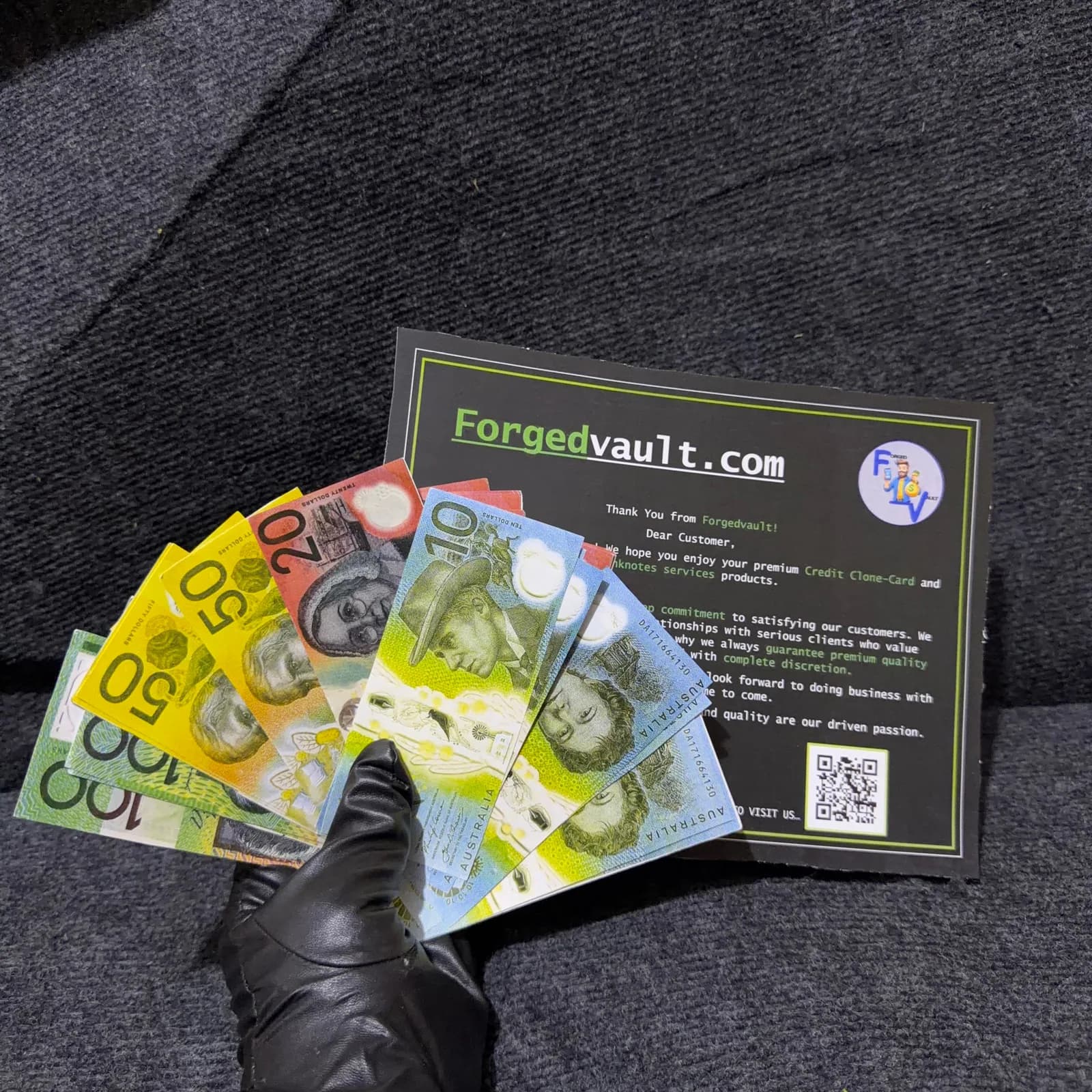 Premium AAA $ AUD Polymer-Banknoten - View 1