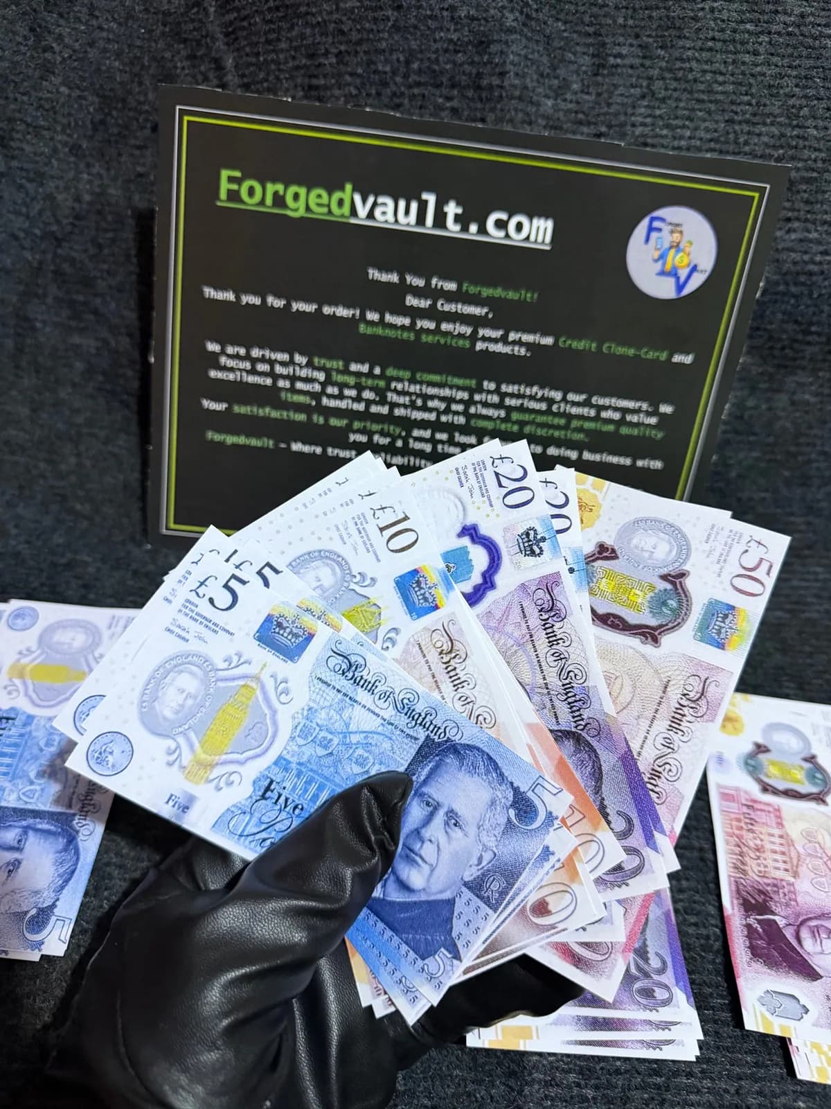 Premium AAA £ Banknoten UK Beste Qualität - View 1