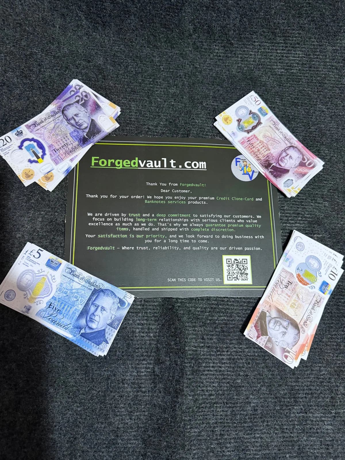 Premium AAA £ Banknoten UK Beste Qualität - View 2