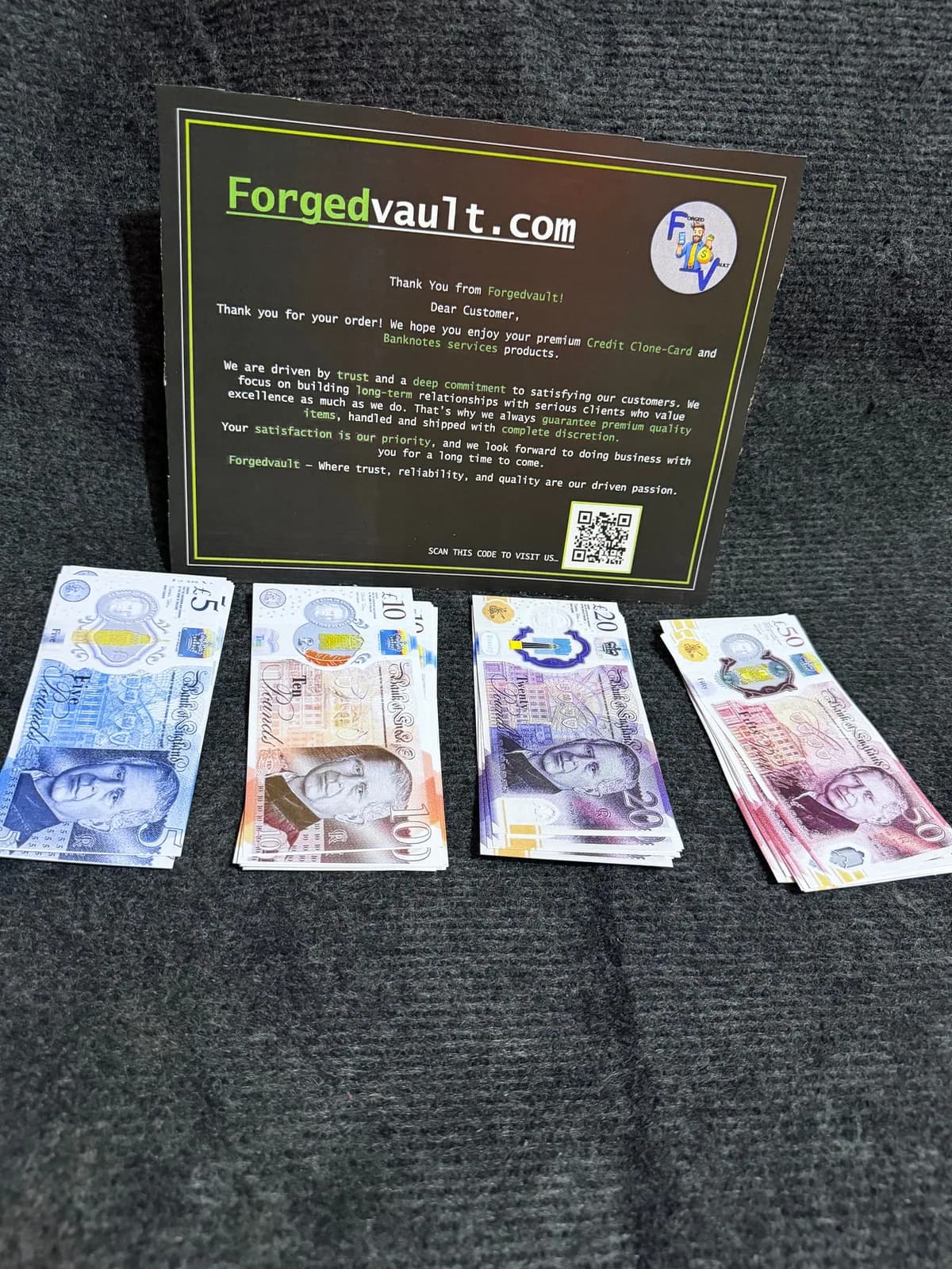 Premium AAA £ Banknoten UK Beste Qualität - View 3