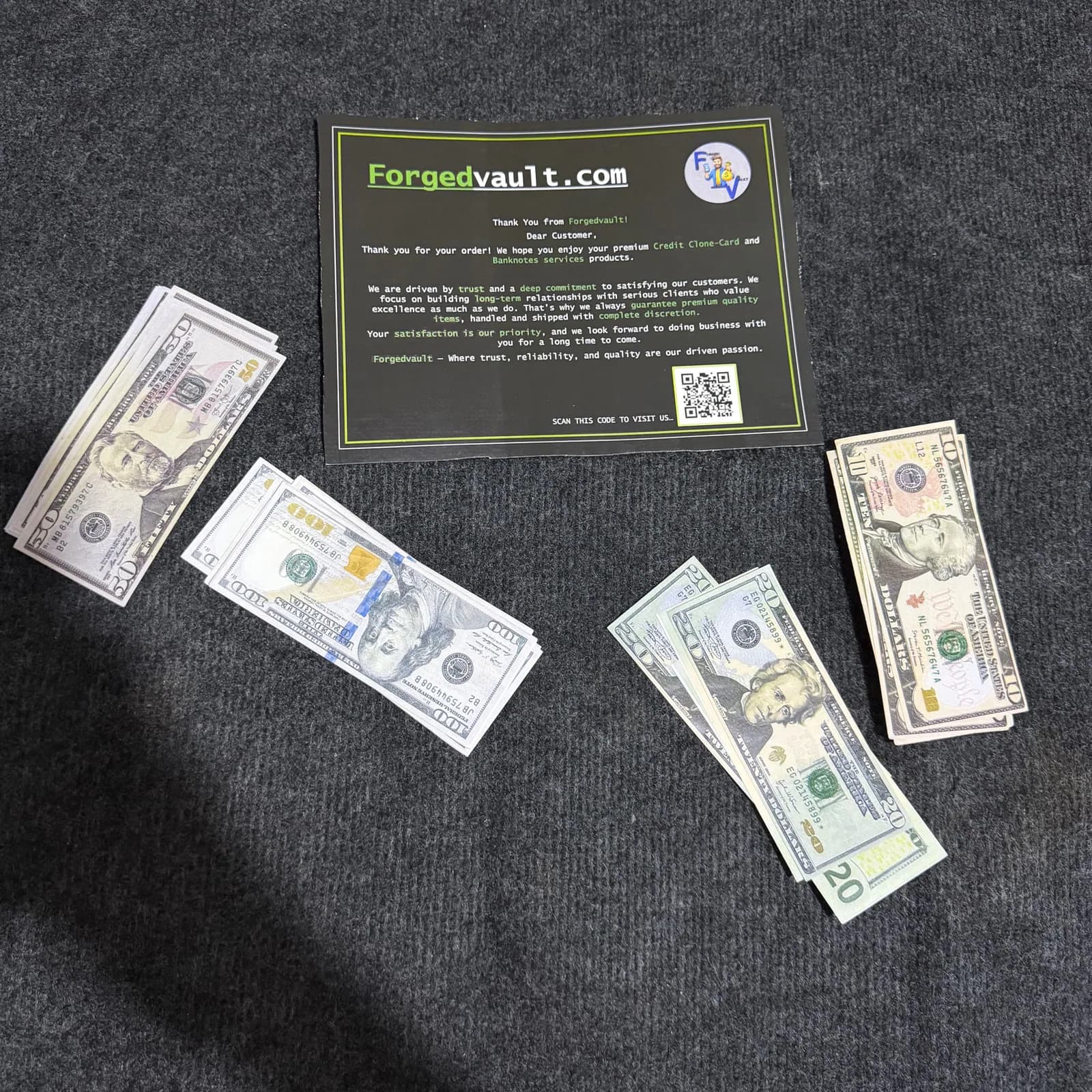 Premium AAA $ Banknoten USA Beste Qualität - View 3