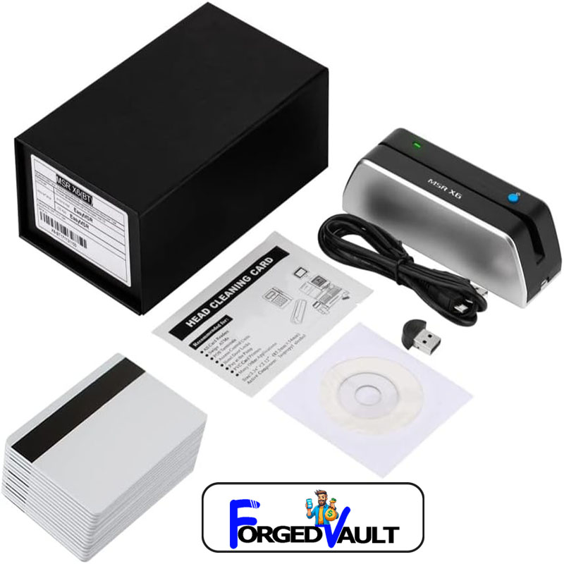 Bluetooth Card Swiper Reader Writer Encoder USB and Bluetooth VIP