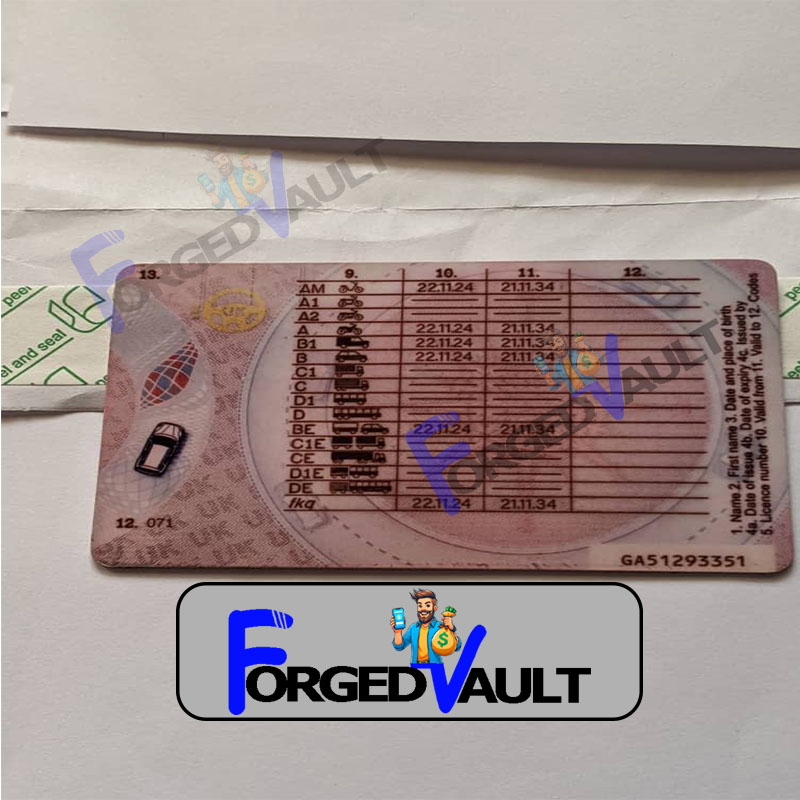 United kingdom Driving License
