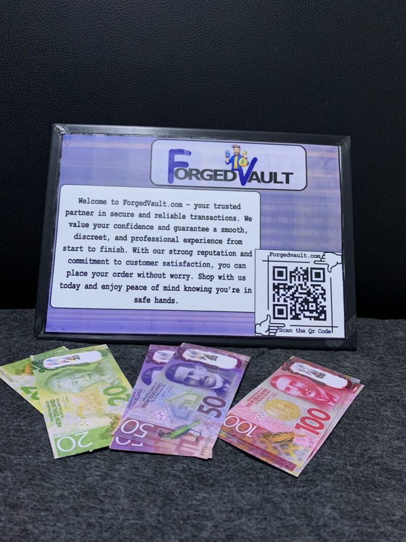 Premium Quality AAA NZD Banknotes